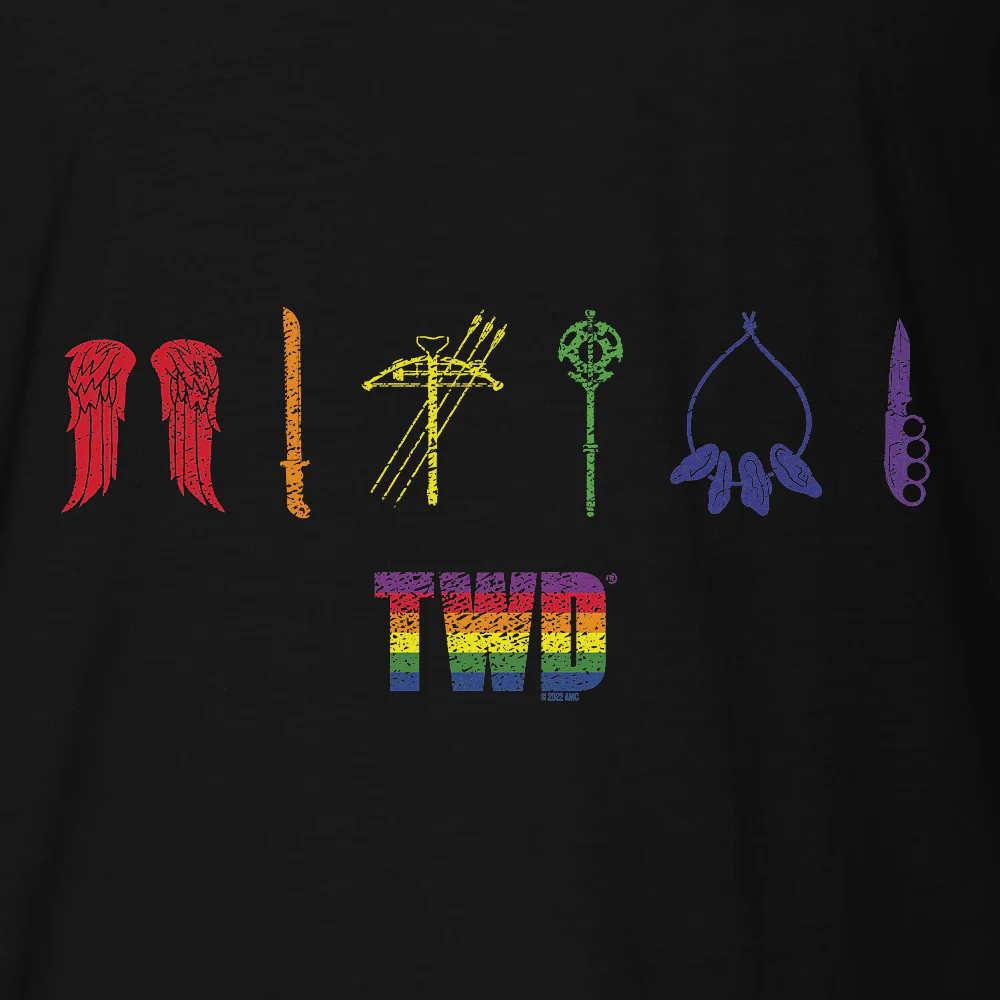 The Walking Dead Pride Icons Fleece Crewneck Sweatshirt - Image 2