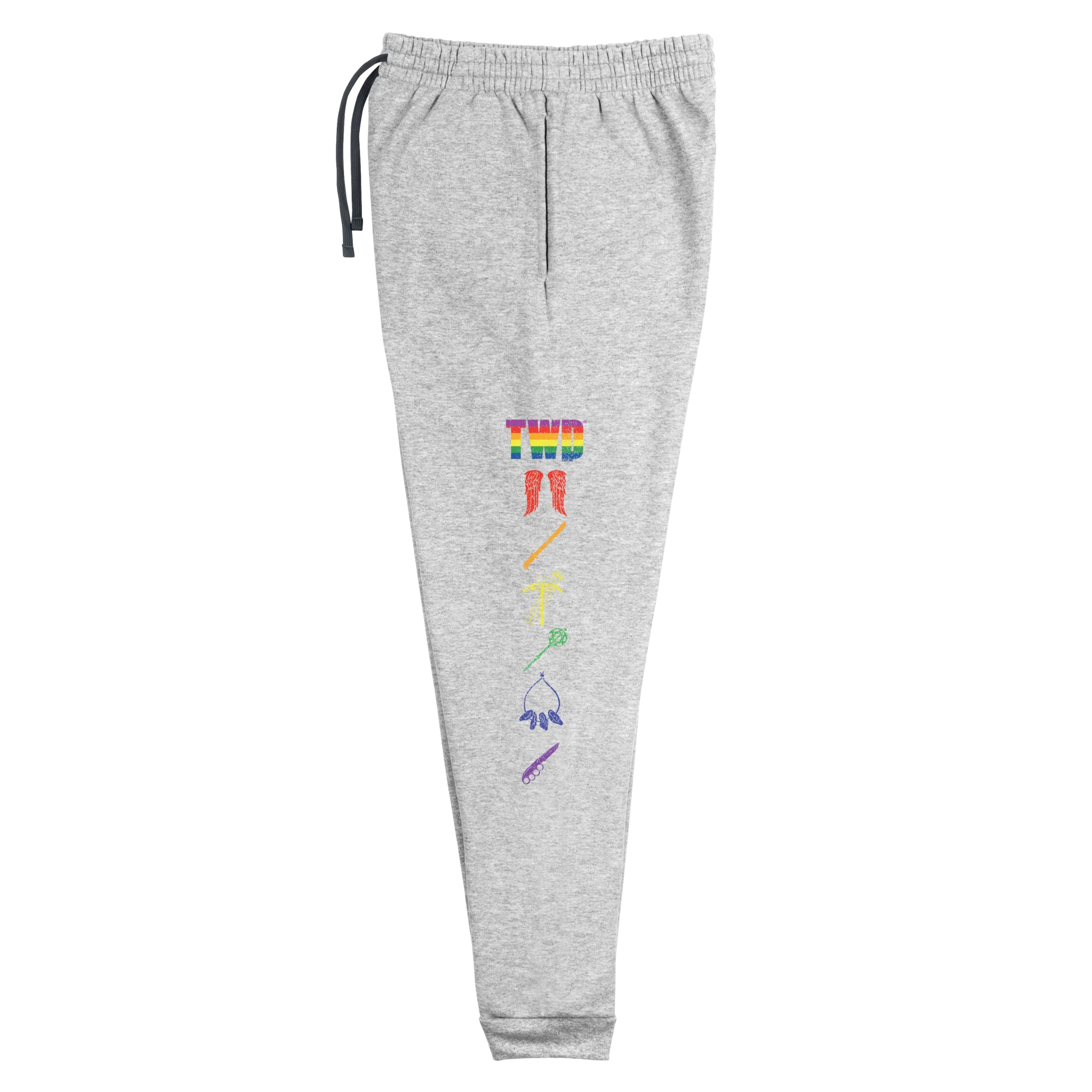 The Walking Dead Pride Icons Stack Adult Fleece Joggers - Image 3