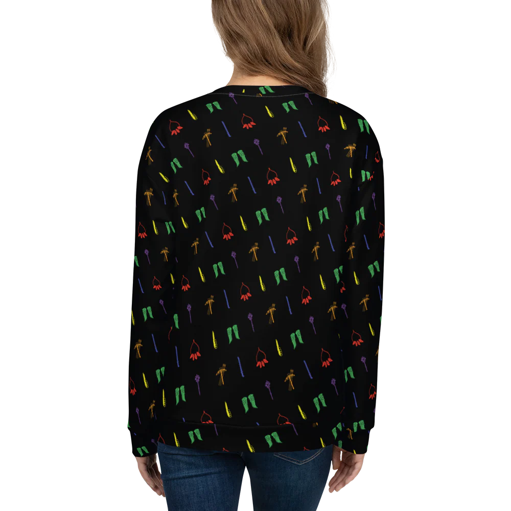 The Walking Dead Pride Icons Unisex Crew Neck Sweatshirt - Image 3