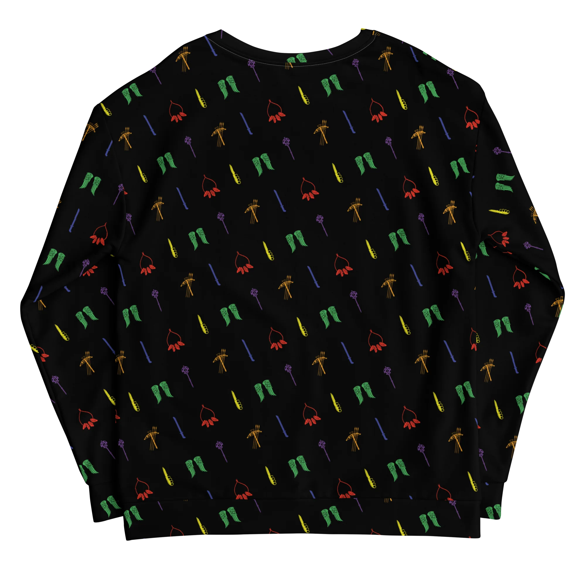 The Walking Dead Pride Icons Unisex Crew Neck Sweatshirt - Image 4
