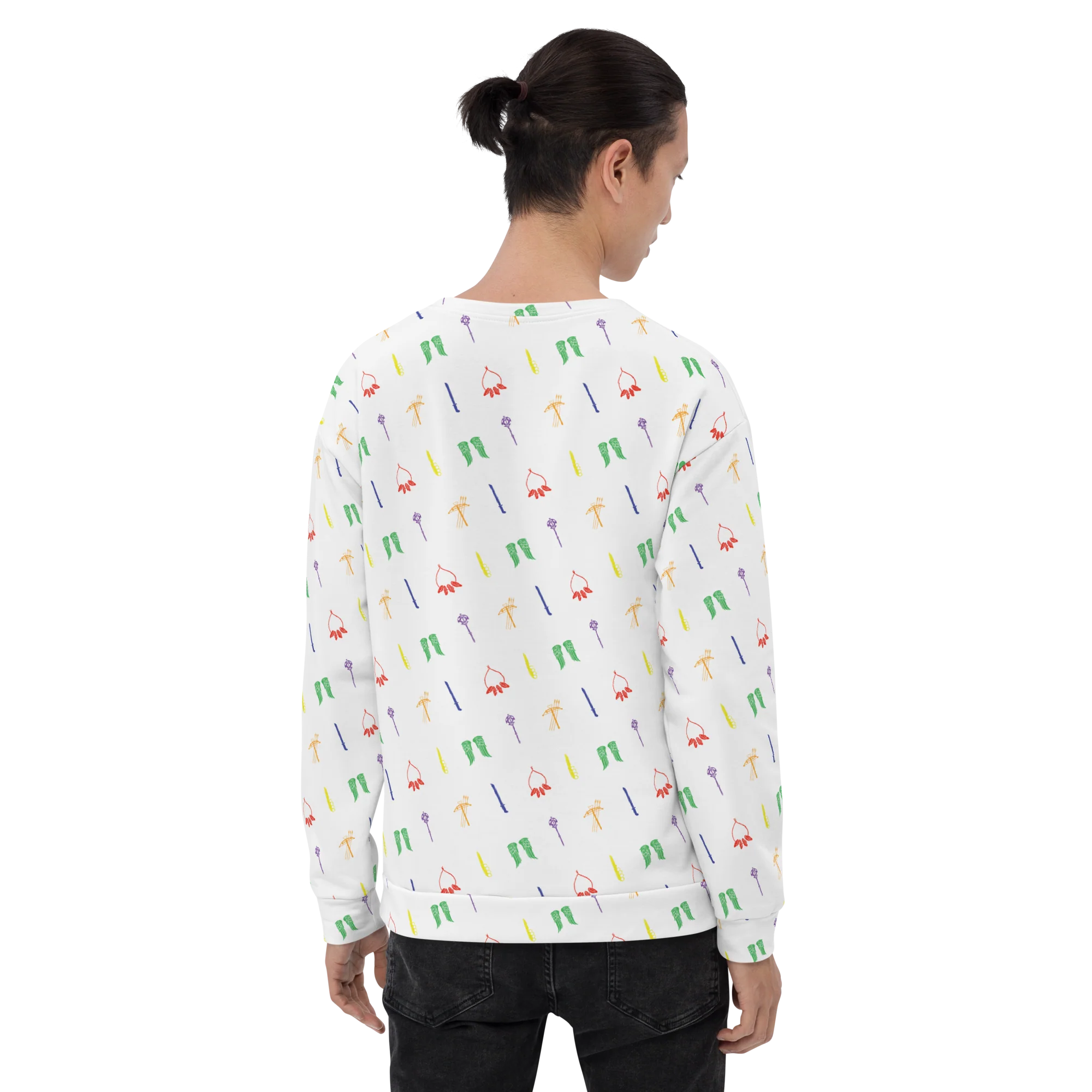 The Walking Dead Pride Icons Unisex Crew Neck Sweatshirt - Image 7