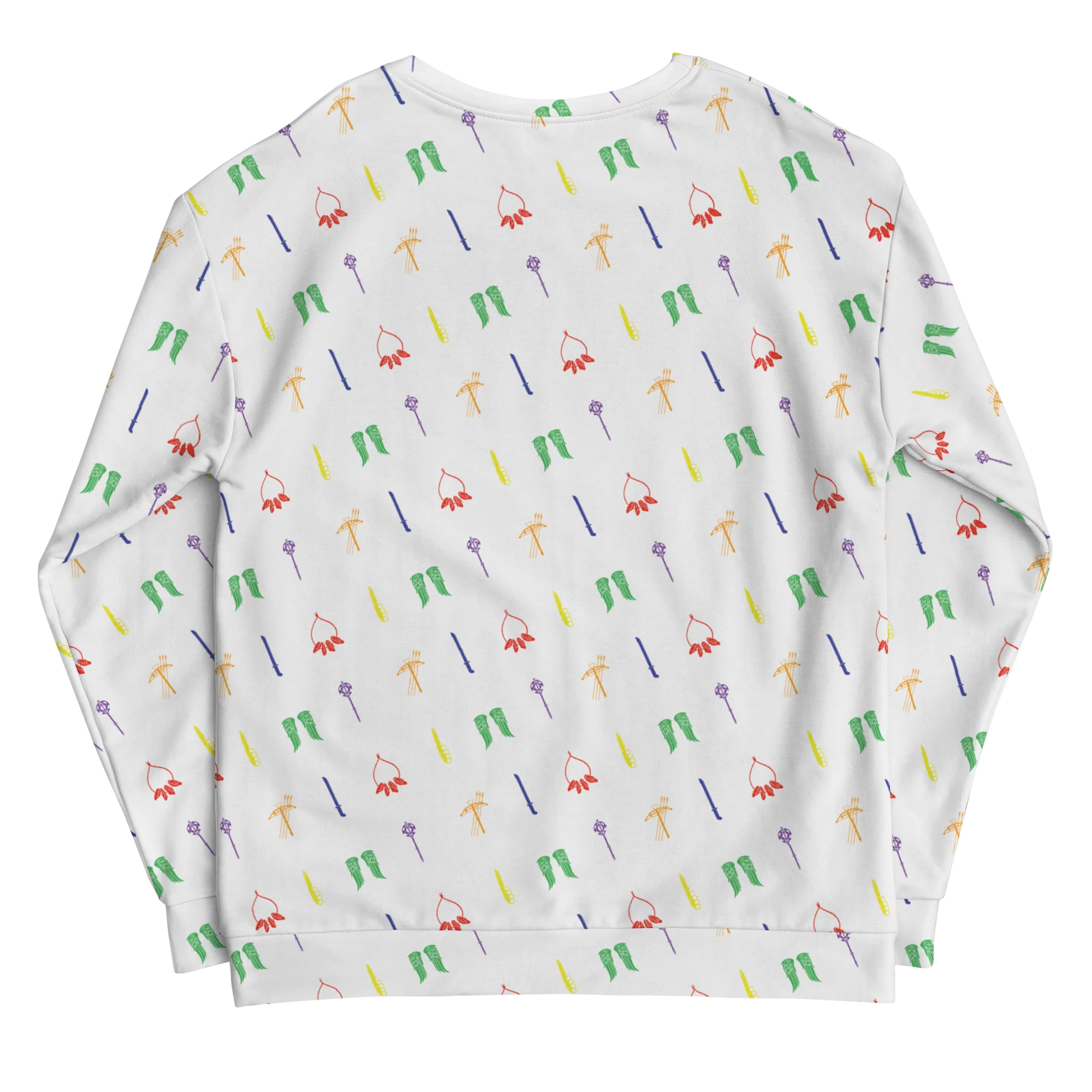 The Walking Dead Pride Icons Unisex Crew Neck Sweatshirt - Image 8