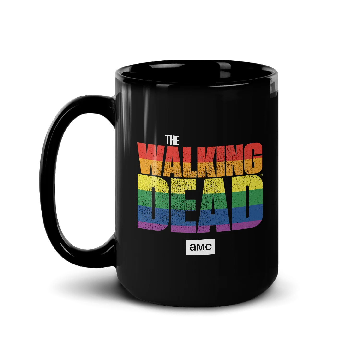 The Walking Dead Pride Logo Black Mug - Image 3