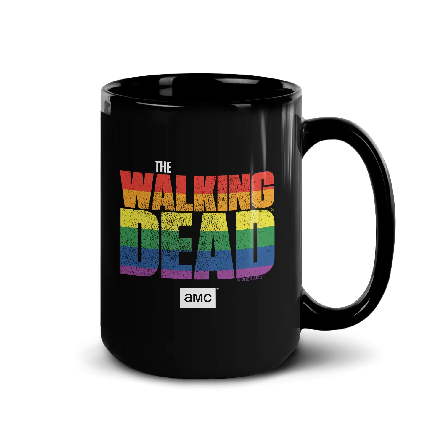 The Walking Dead Pride Logo Black Mug - Image 4