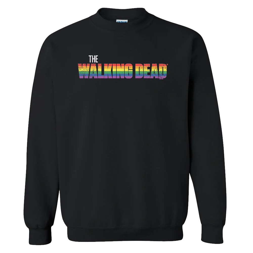 The Walking Dead Pride Logo Fleece Crewneck Sweatshirt