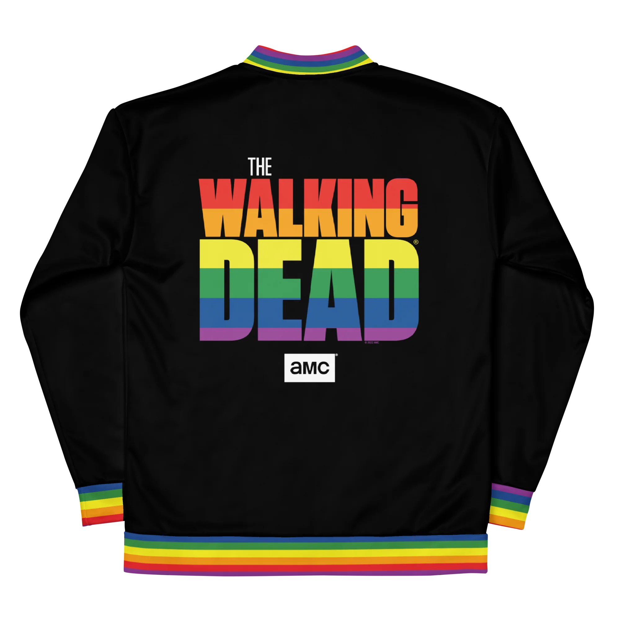 The Walking Dead Pride Logo Unisex Bomber Jacket - Image 4