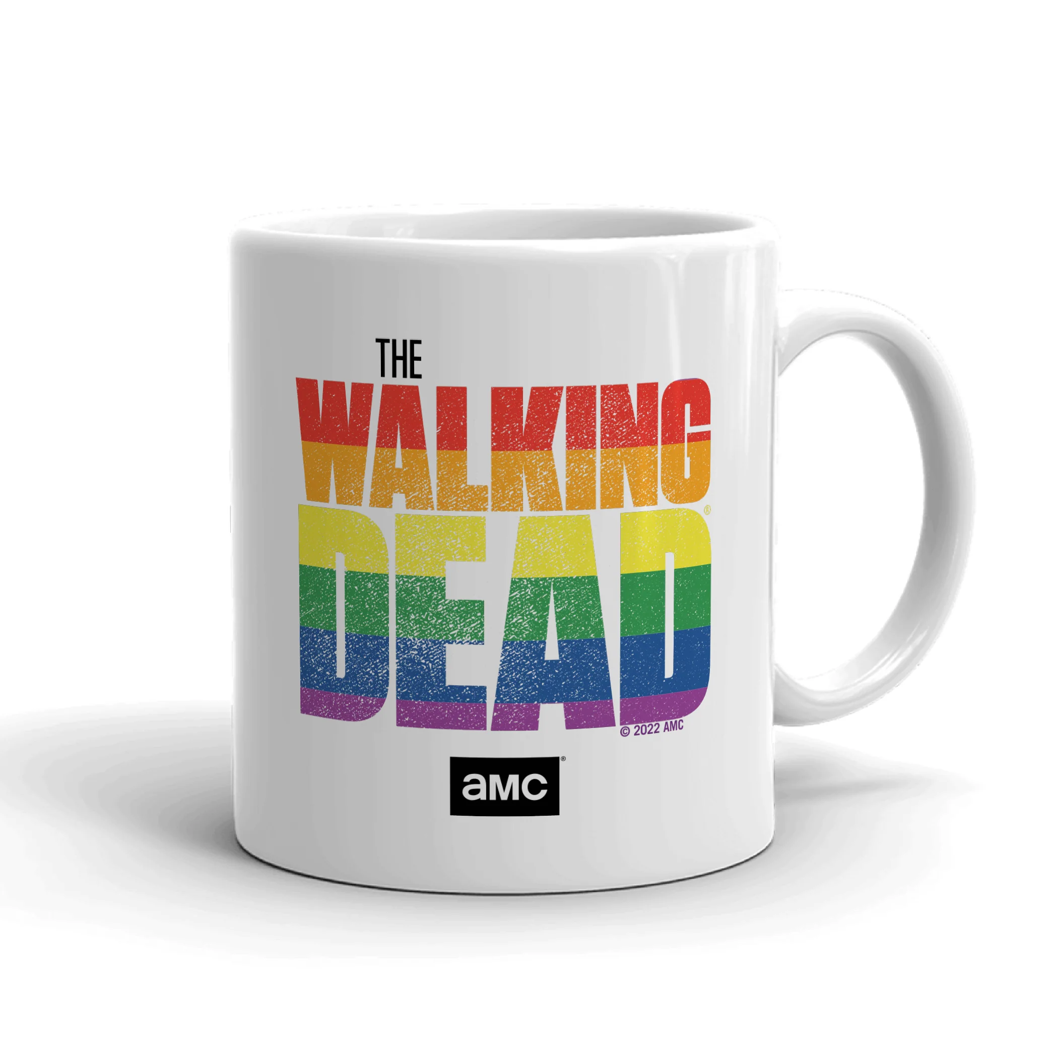 The Walking Dead Pride Logo White Mug - Image 3