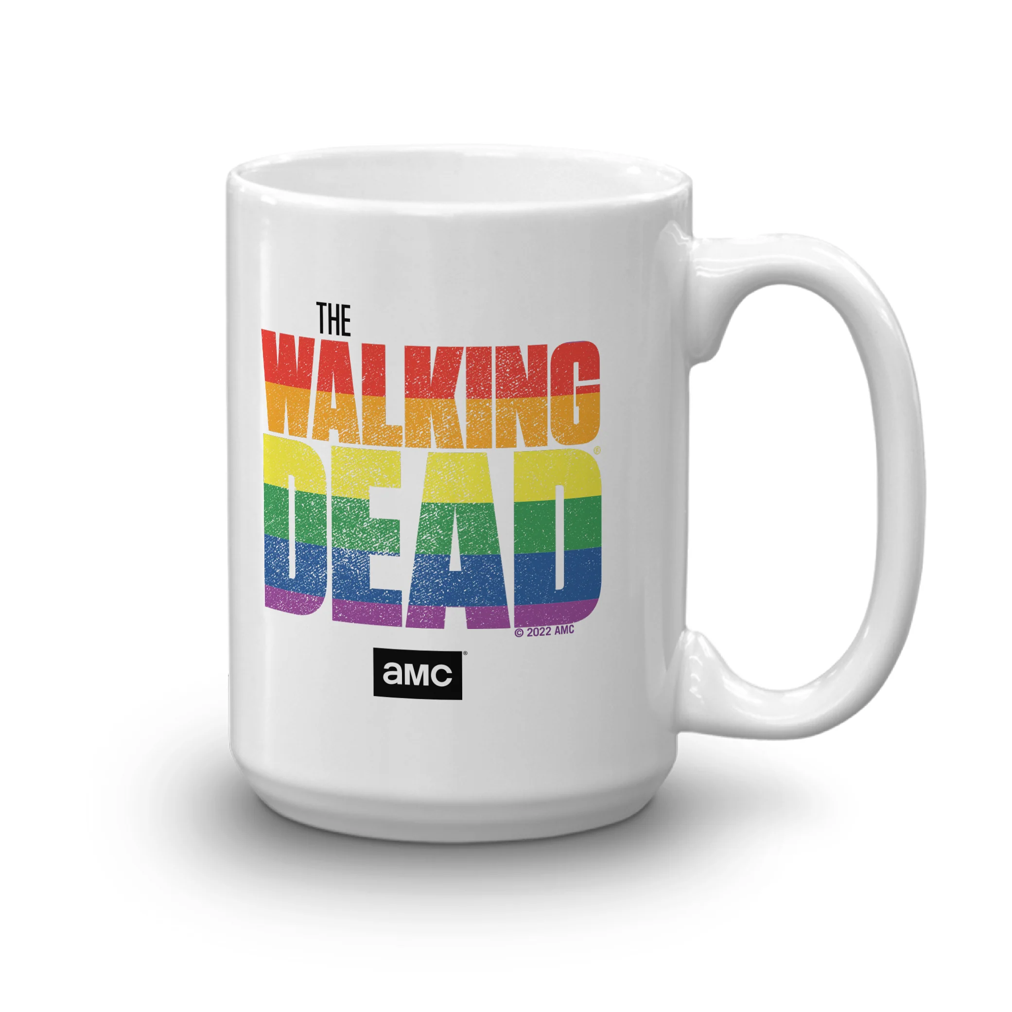 The Walking Dead Pride Logo White Mug - Image 6