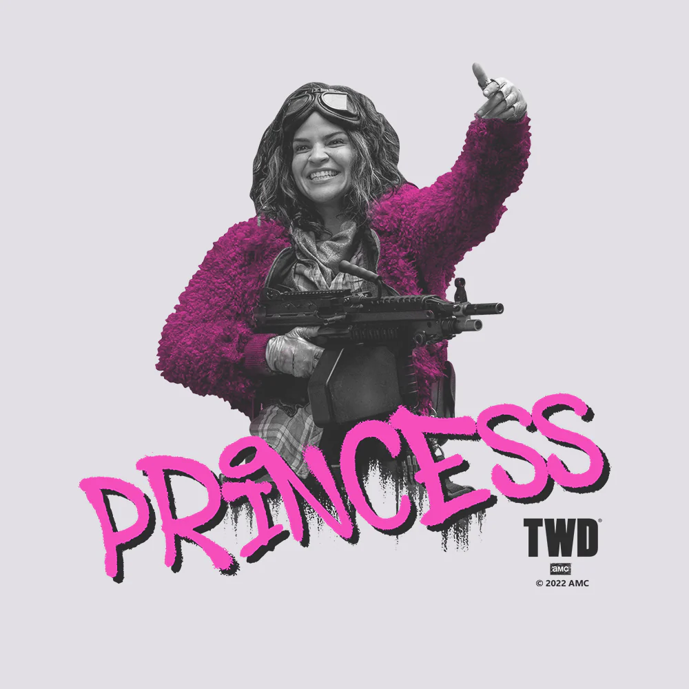 The Walking Dead Princess Women's Short Sleeve T-Shirt - Image 2