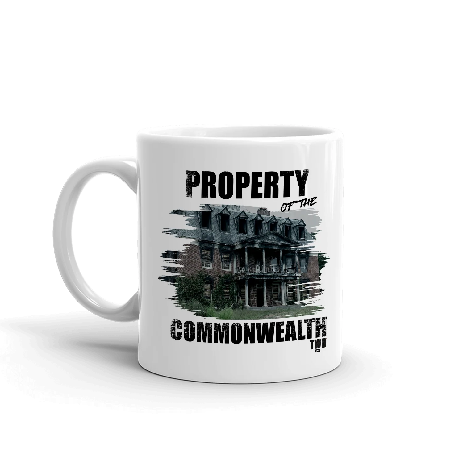 The Walking Dead Property Of White Mug