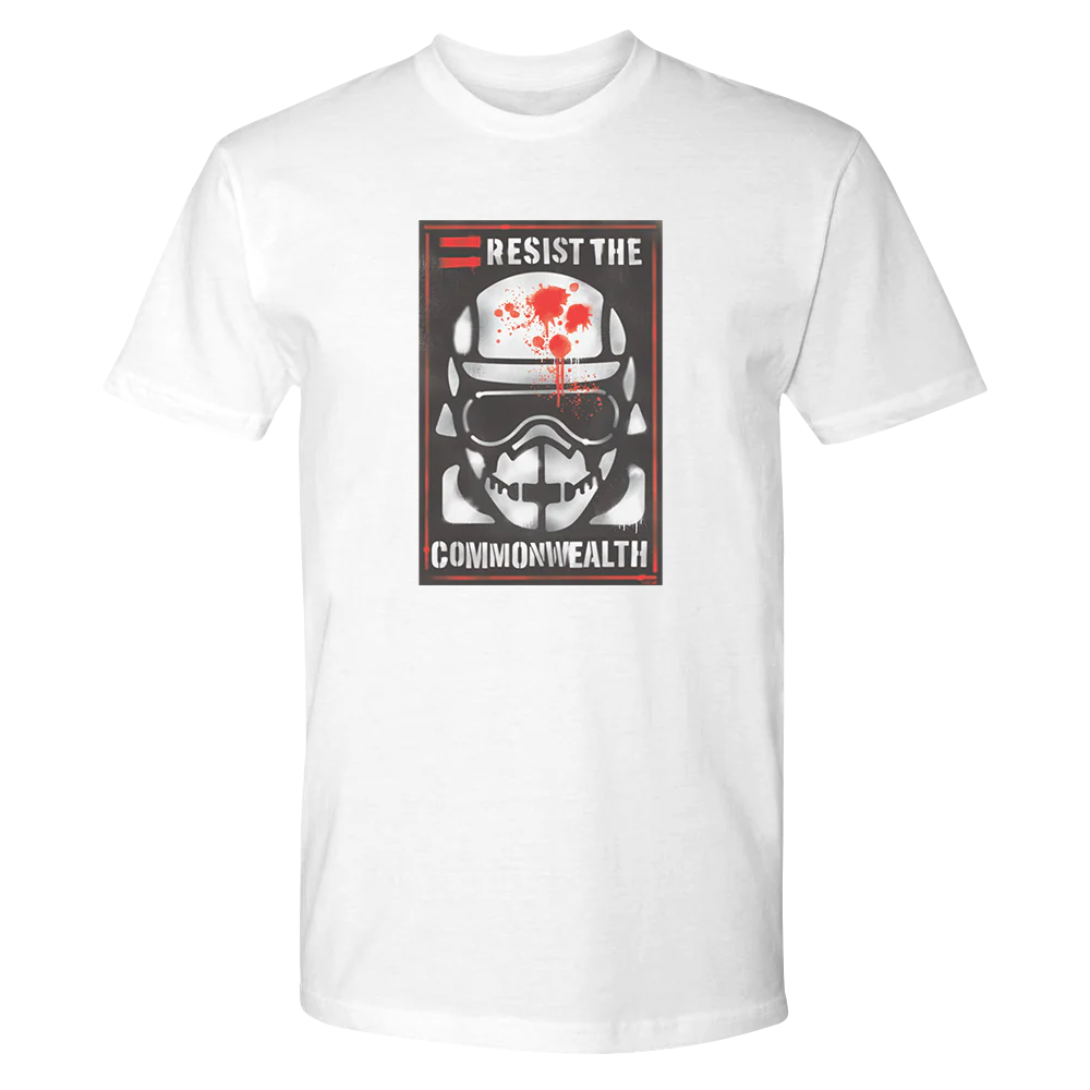 The Walking Dead Resist the Commonwealth Adult Short Sleeve T-Shirt - Image 4