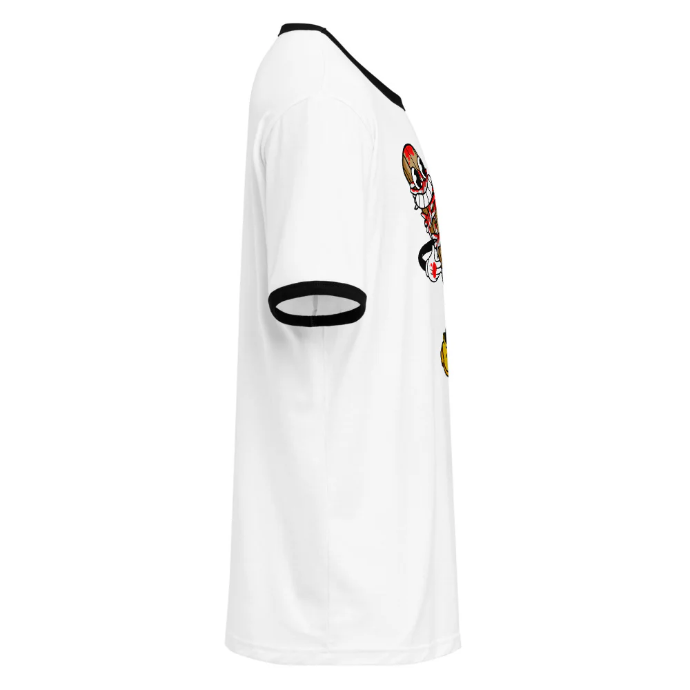 The Walking Dead Ringer Tee 15th Anniversary Hot Diggity Dog - Image 4