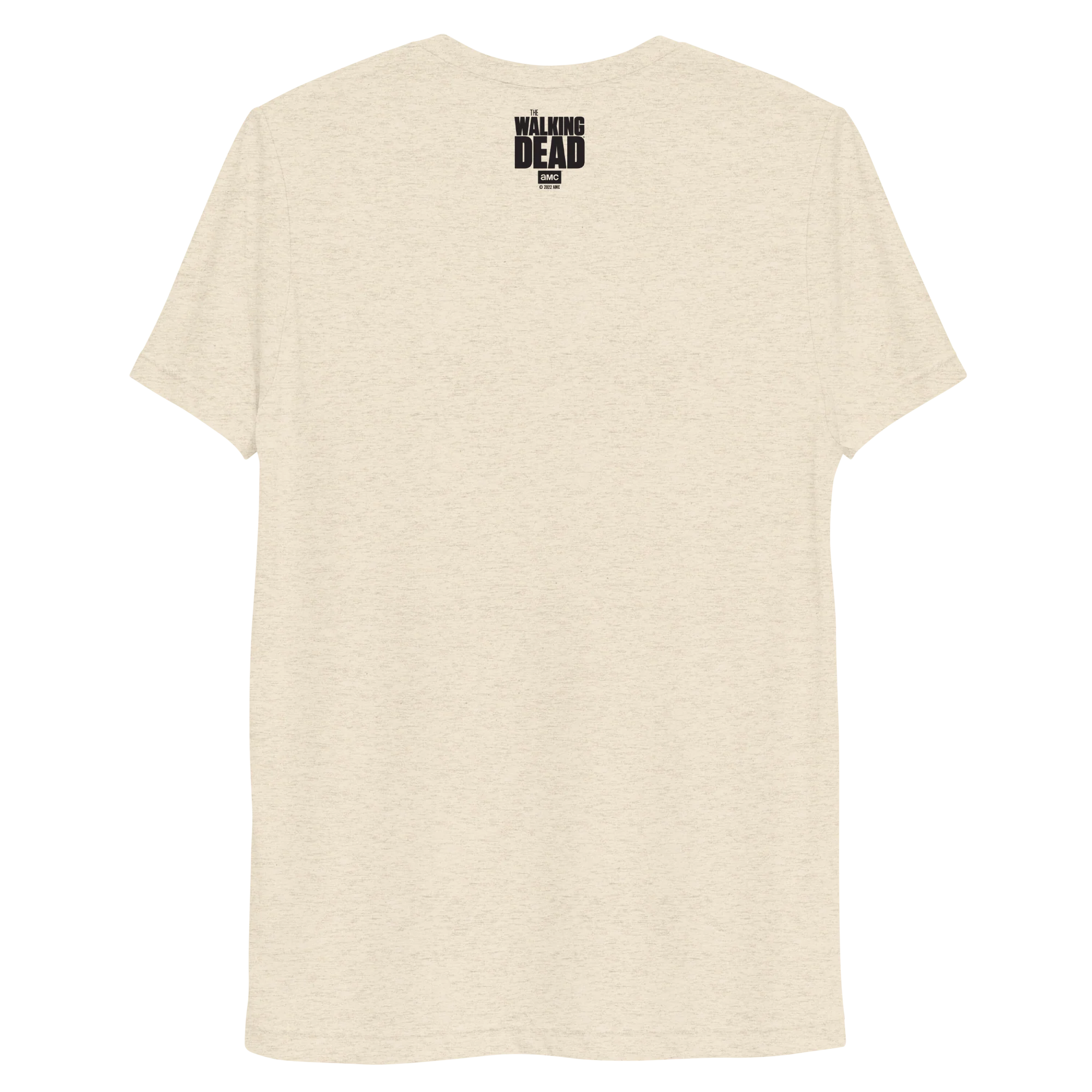 The Walking Dead Saviors Collegiate Adult Tri-Blend T-Shirt - Image 3