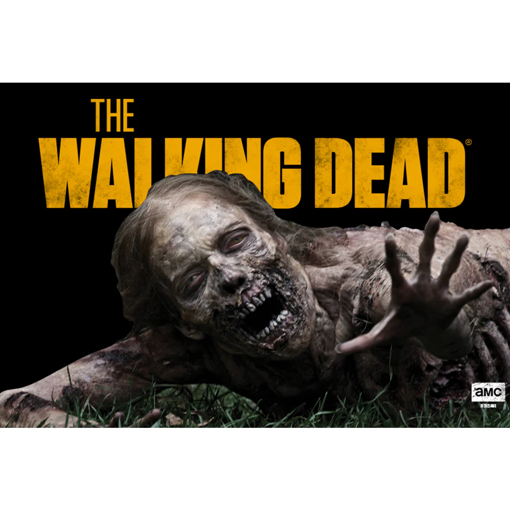The Walking Dead Season 1 Bicycle Girl Sherpa Blanket - Image 2