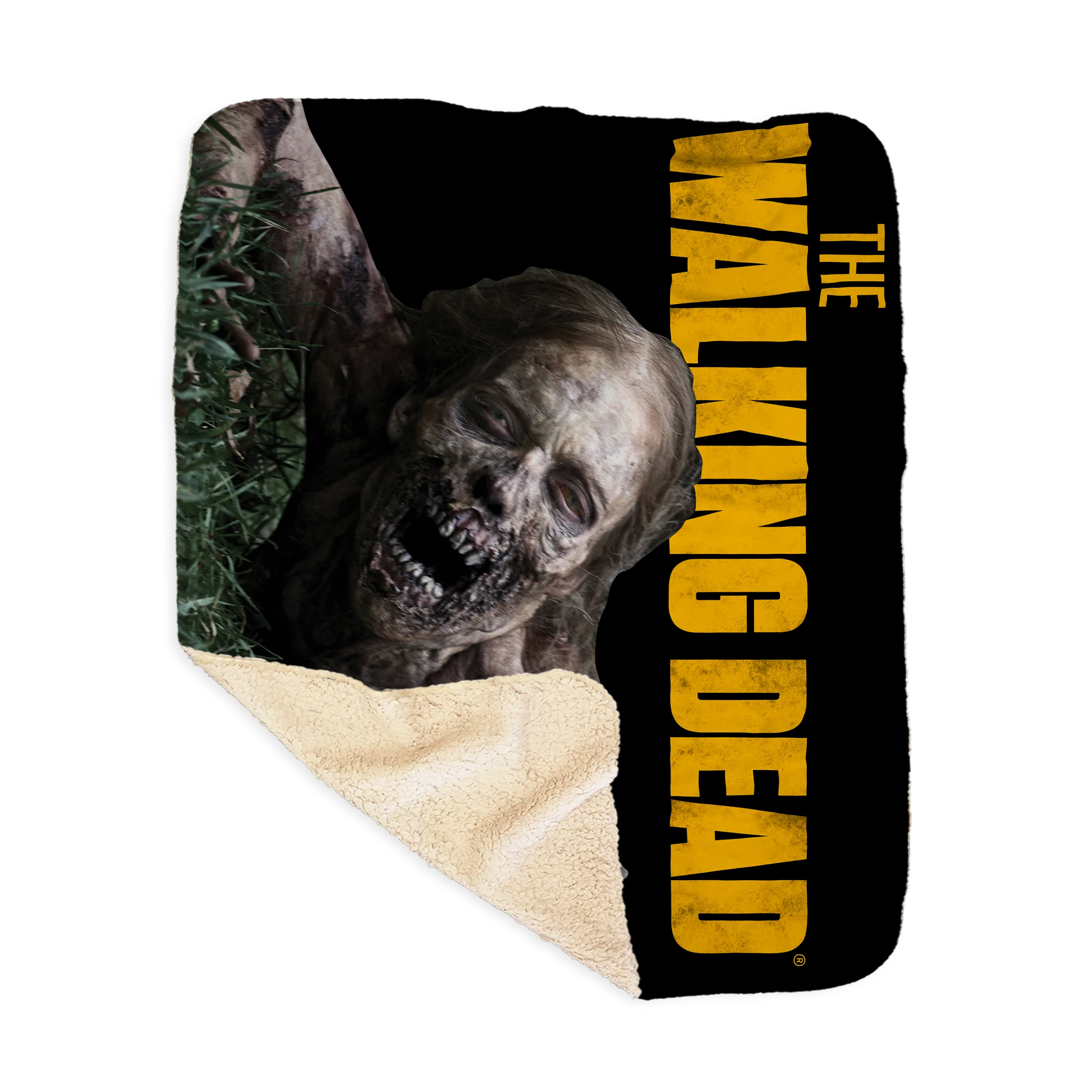 The Walking Dead Season 1 Bicycle Girl Sherpa Blanket - Image 3
