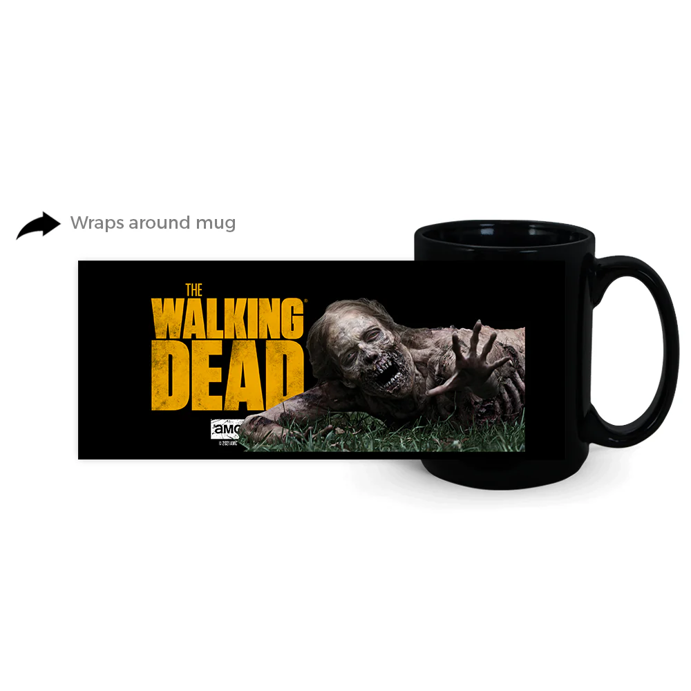 The Walking Dead Season 1 Bicycle Girl Black Mug - Image 2