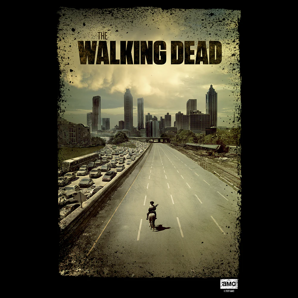 The Walking Dead Season 1 Key Art Adult Short Sleeve T-Shirt - Image 2