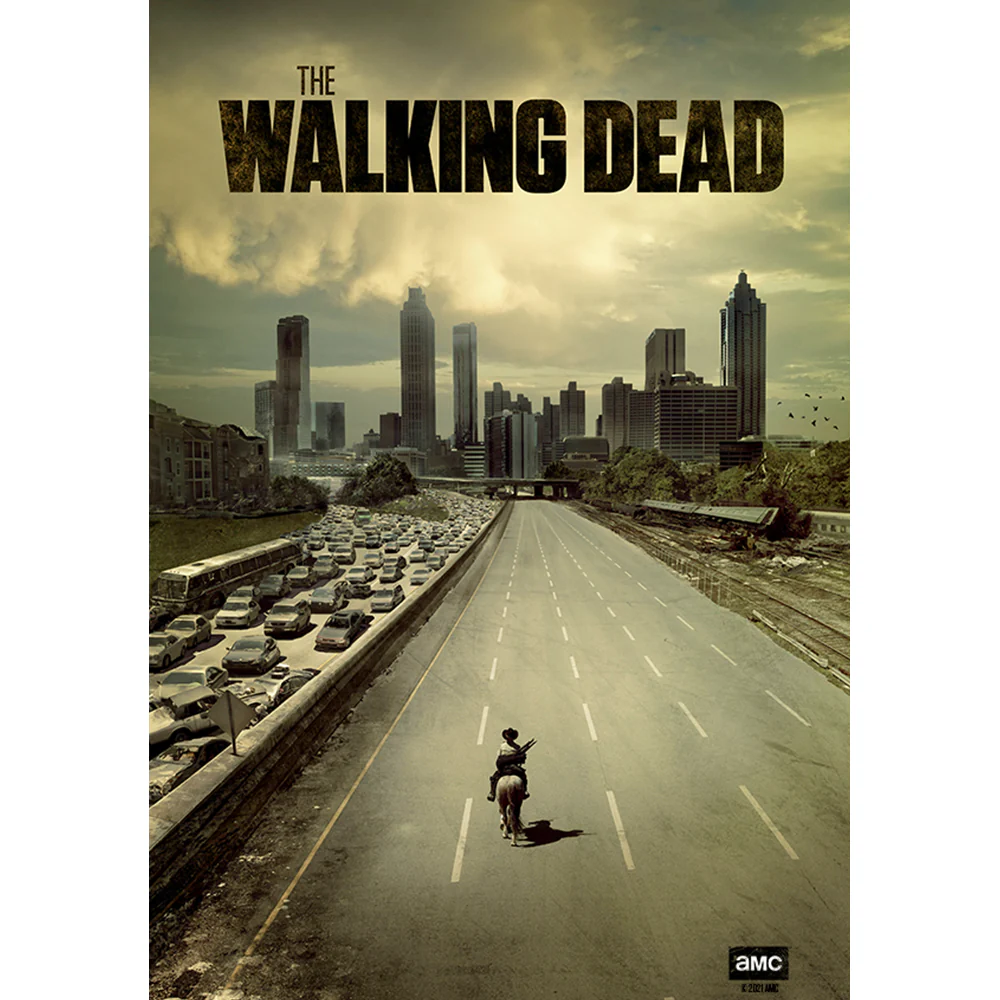 The Walking Dead Season 1 Key Art Sherpa Blanket - Image 2