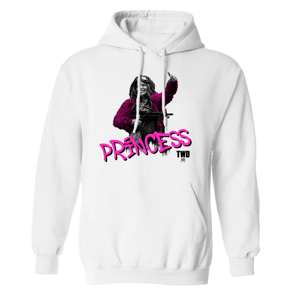The Walking Dead Season 10 Princess Fleece Hooded Sweatshirt
