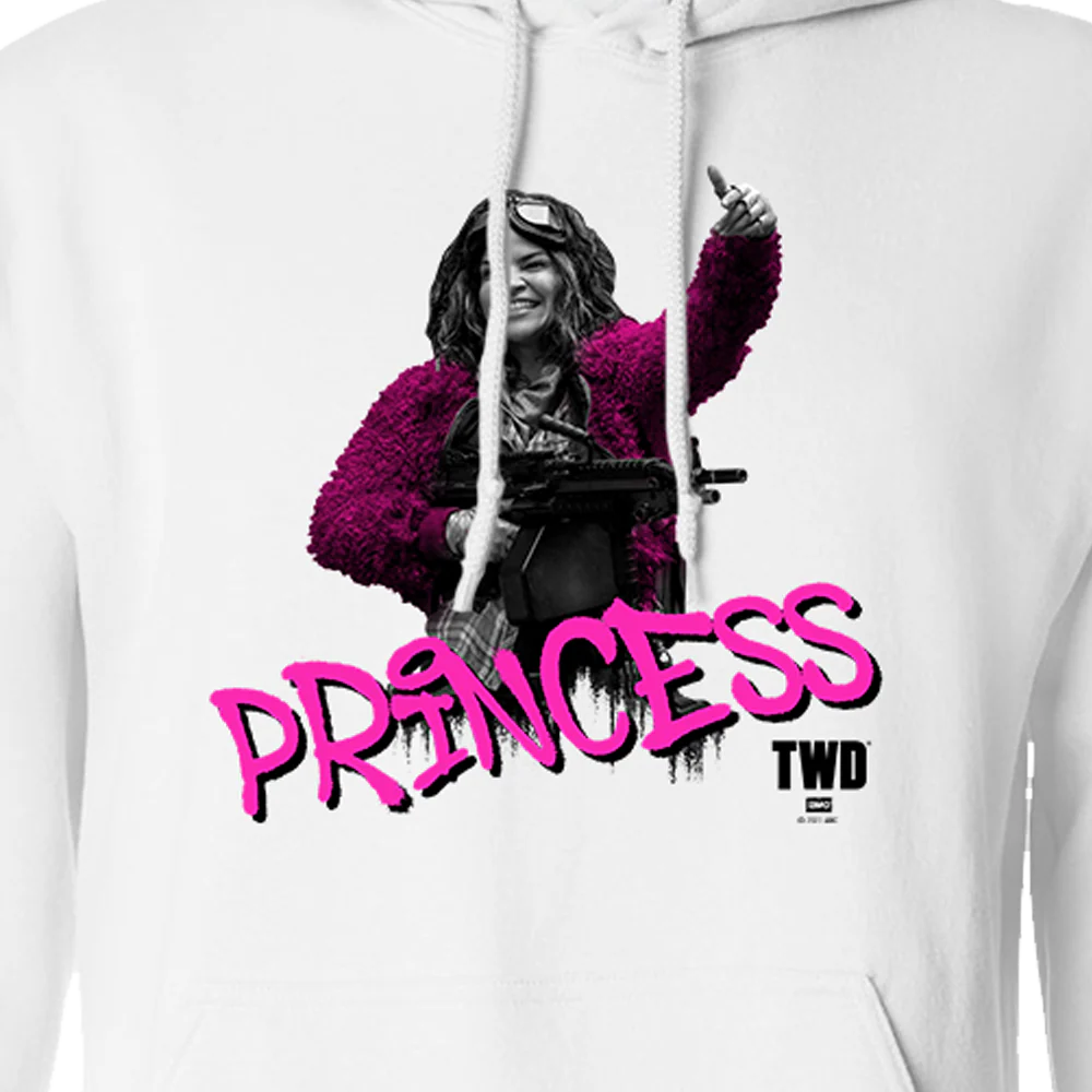 The Walking Dead Season 10 Princess Fleece Hooded Sweatshirt - Image 2