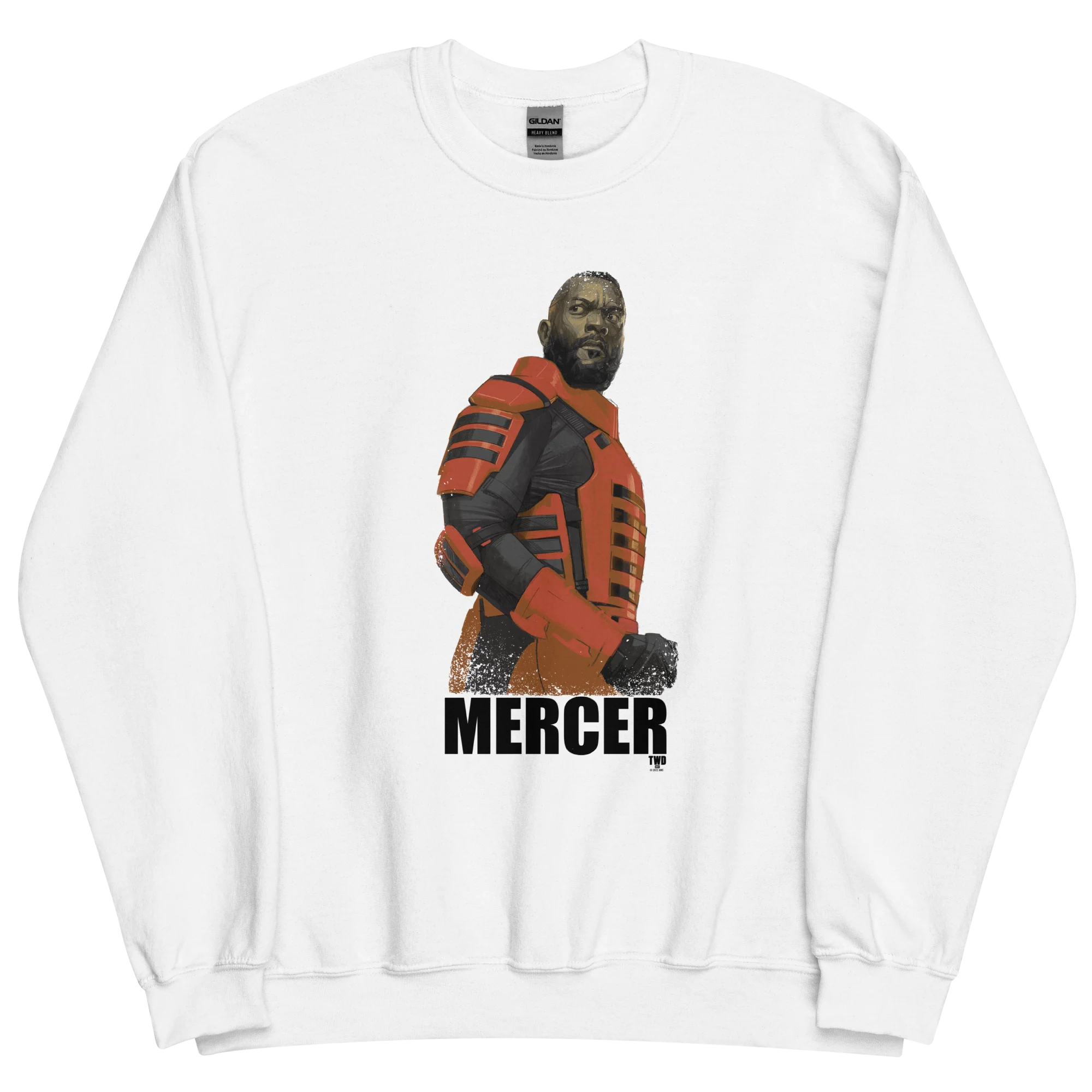 The Walking Dead Season 11 Mercer Fleece Crewneck Sweatshirt - Image 2