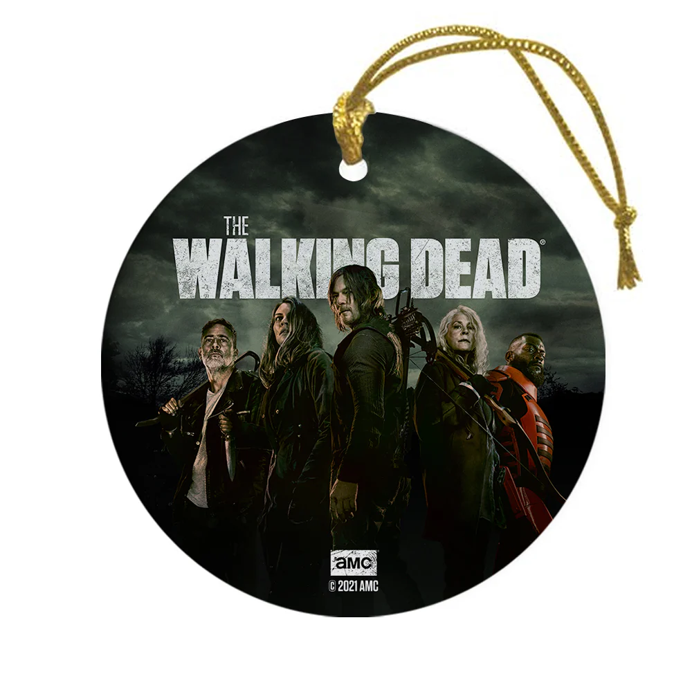 The Walking Dead Season 11A Key Art Double-Sided Ornament - Image 2