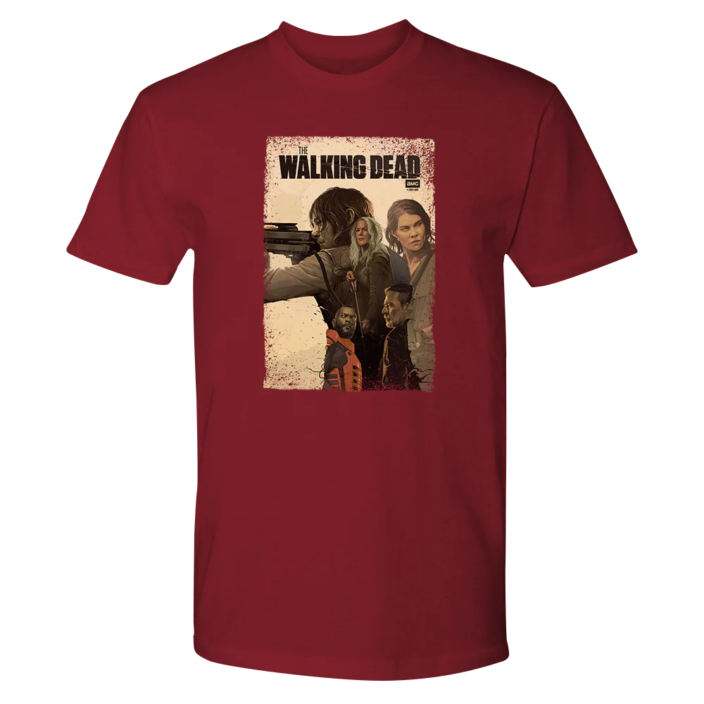 The Walking Dead Season 11B Key Art Adult Short Sleeve T-Shirt - Image 4