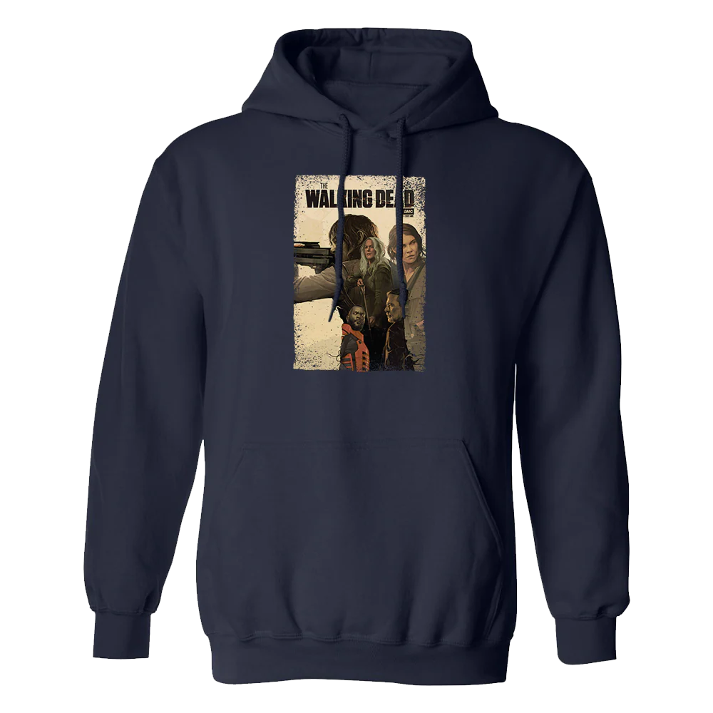 The Walking Dead Season 11B Key Art Fleece Hooded Sweatshirt - Image 5