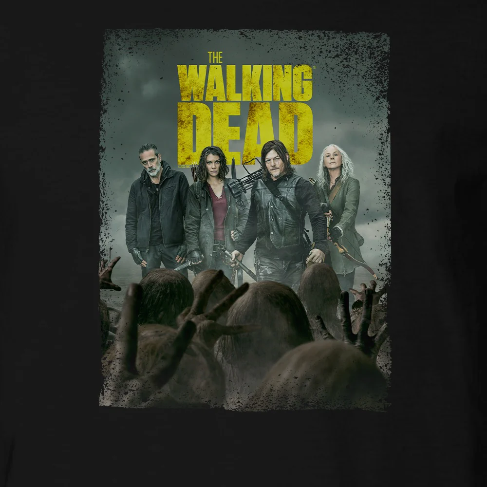 The Walking Dead Season 11C Key Art Adult Short Sleeve T-Shirt - Image 2