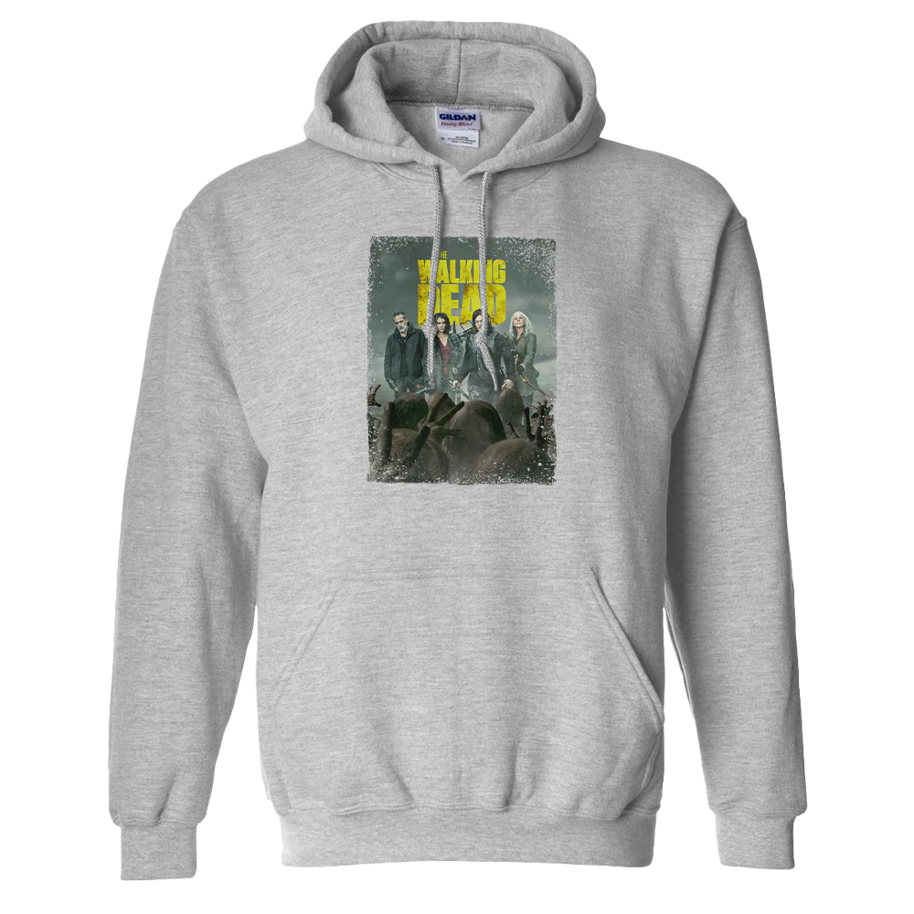 The Walking Dead Season 11C Key Art Fleece Hooded Sweatshirt - Image 3