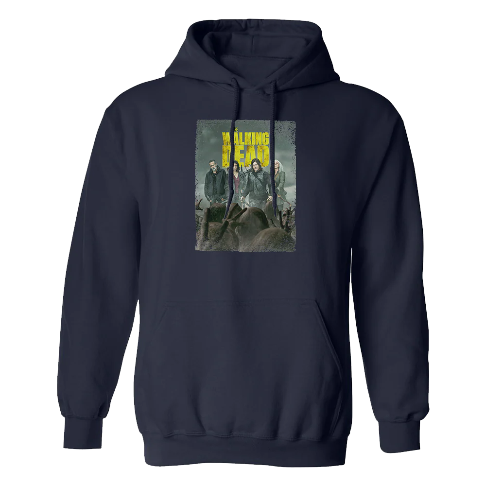 The Walking Dead Season 11C Key Art Fleece Hooded Sweatshirt - Image 4