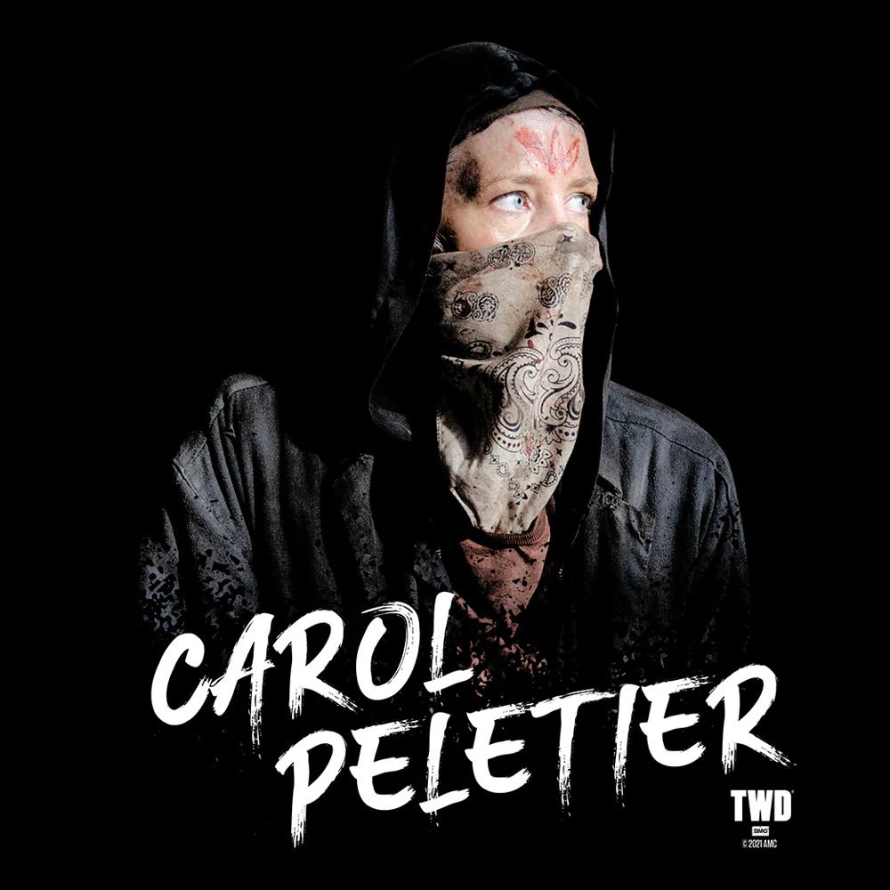 The Walking Dead Season 6 Carol Adult Short Sleeve T-Shirt - Image 2