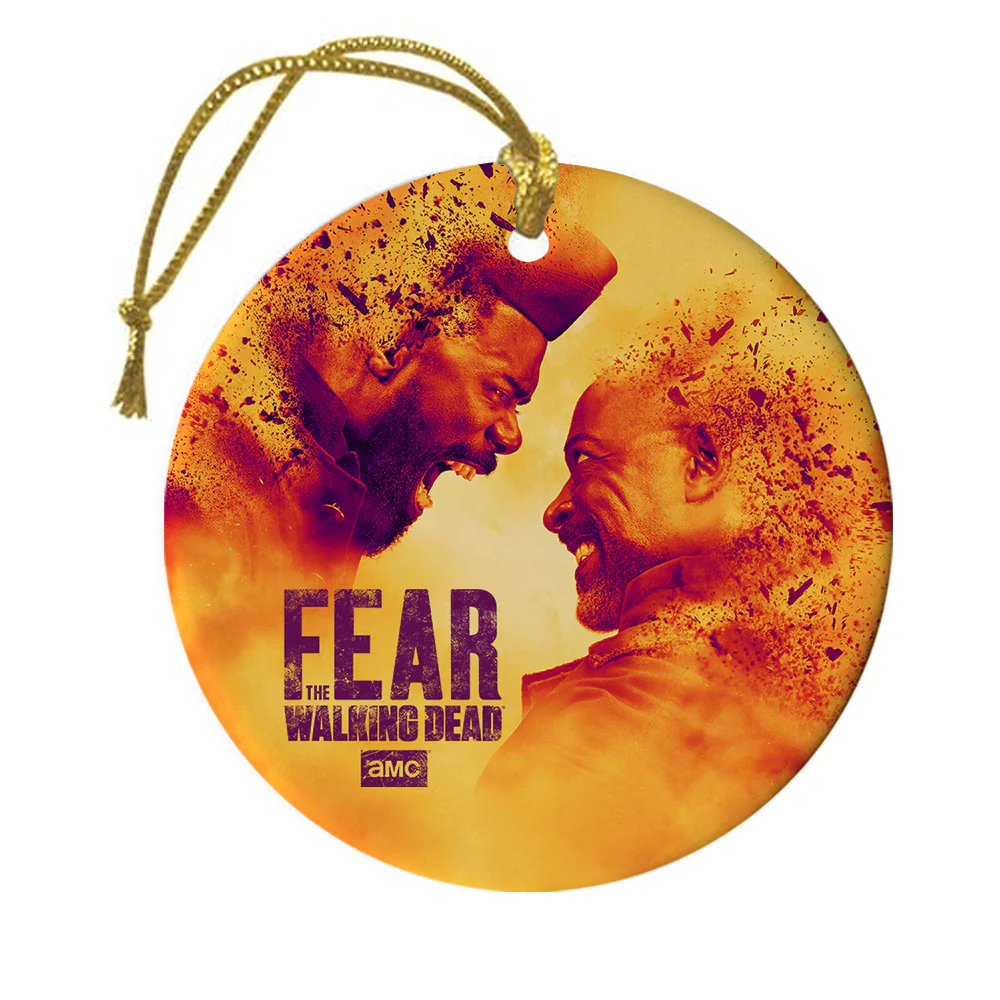 The Walking Dead Season 7 Key Art Double-Sided Ornament