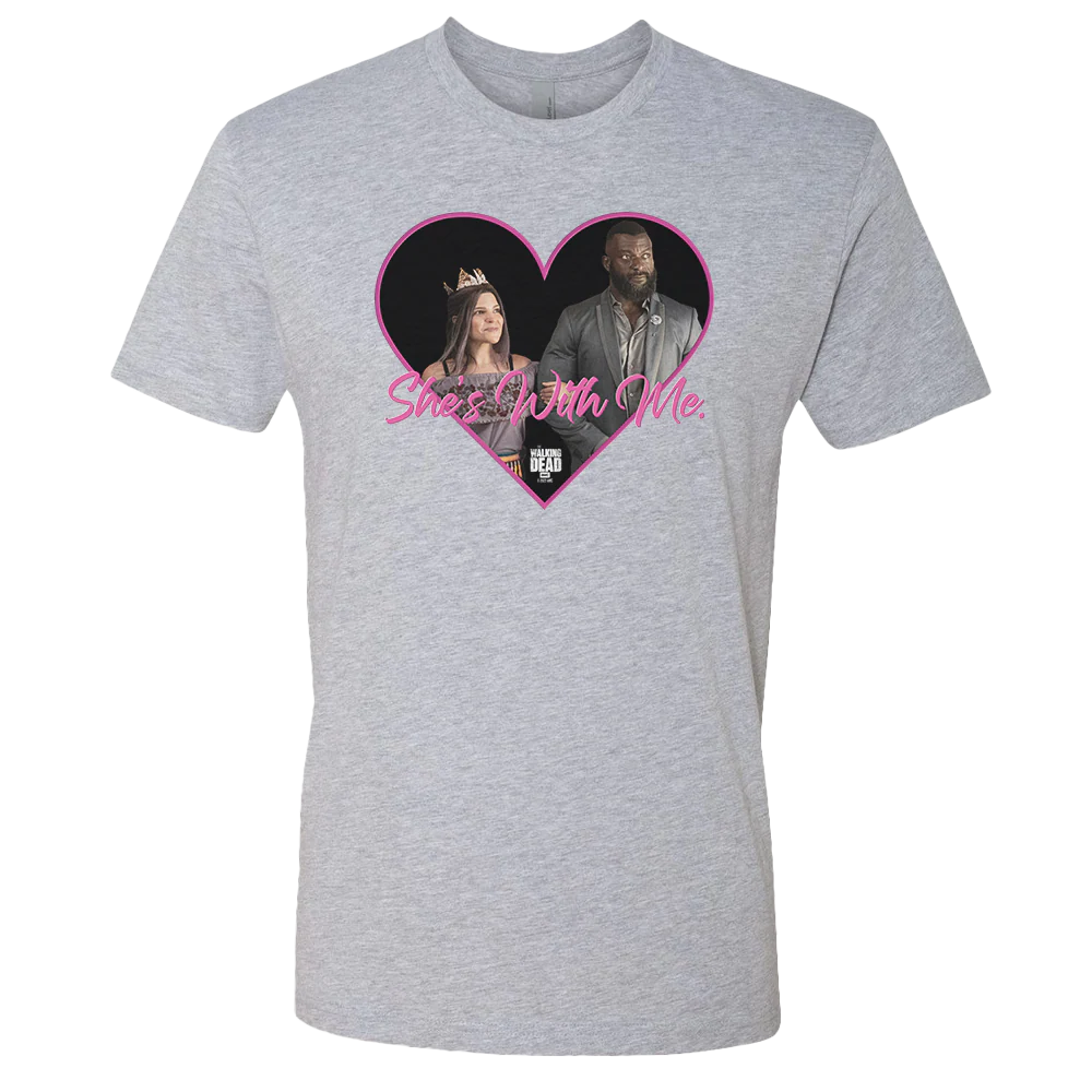 The Walking Dead She's With Me Adult Short Sleeve T-Shirt - Image 3