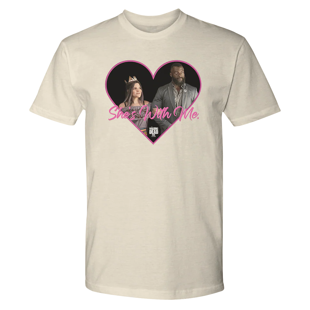 The Walking Dead She's With Me Adult Short Sleeve T-Shirt - Image 4
