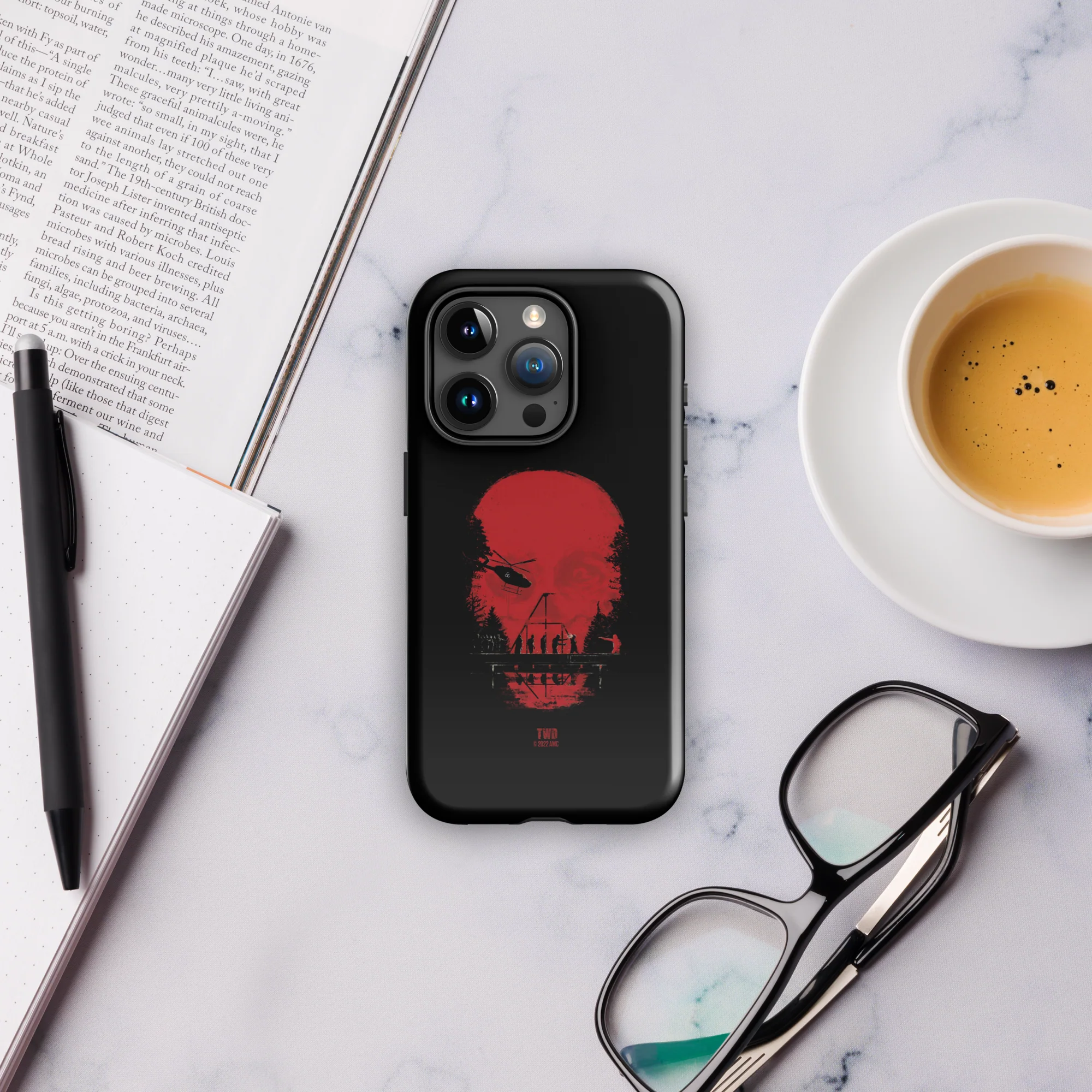 The Walking Dead Skull Tough Phone Case - iPhone - Image 44