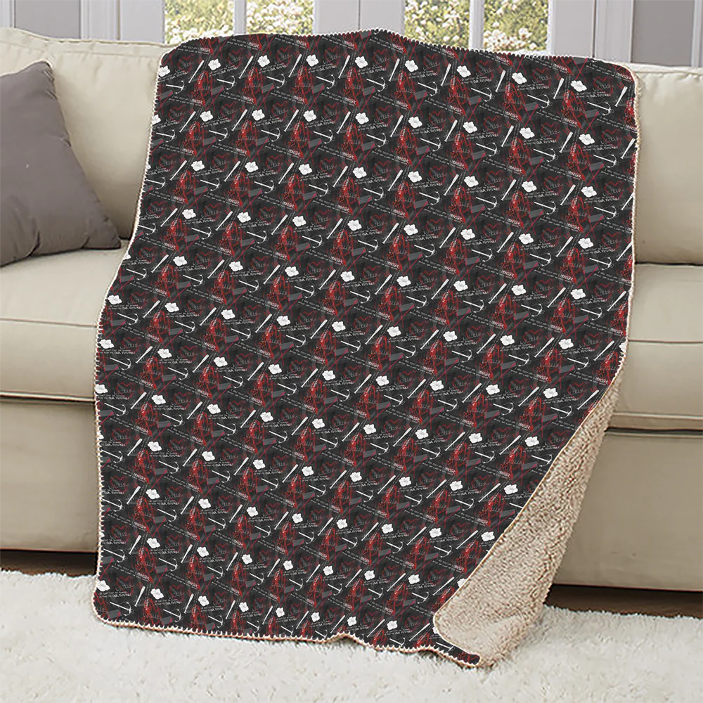 The Walking Dead Survival Sherpa Blanket - Image 3