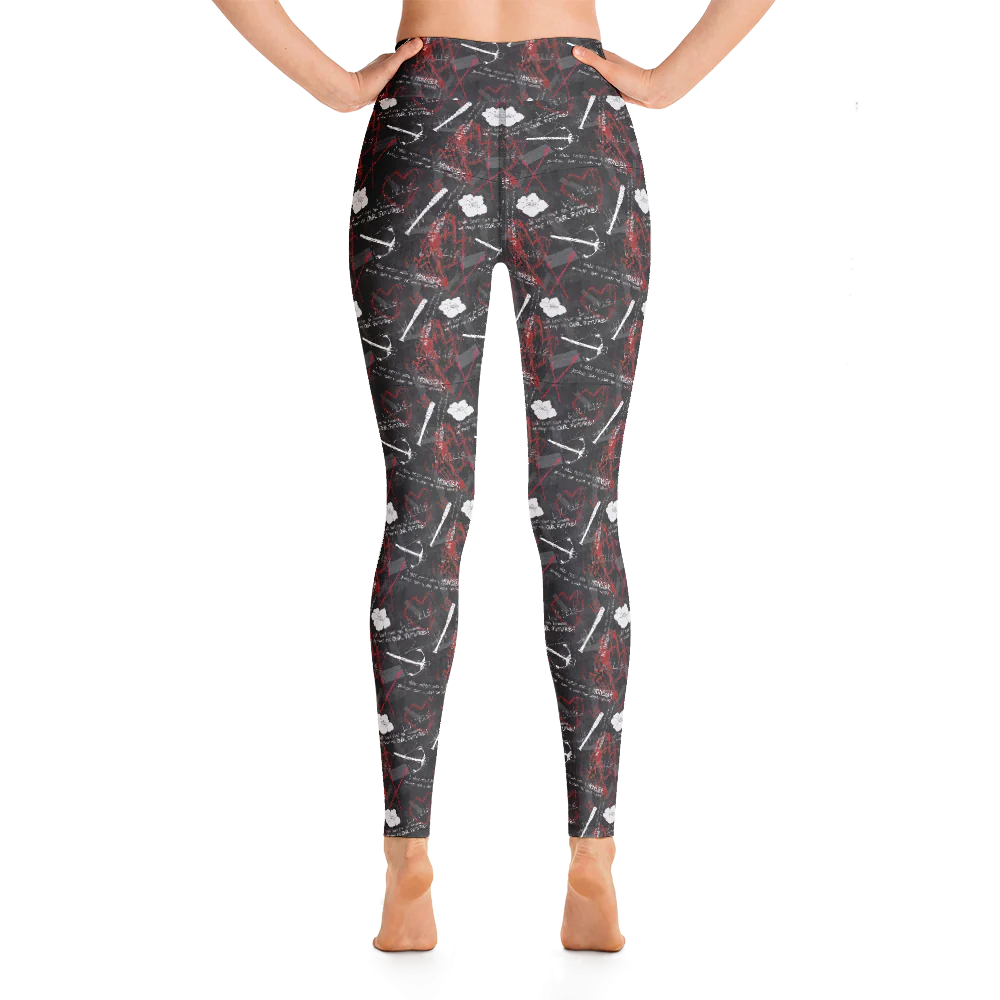 The Walking Dead Survival Women's All-Over Print Yoga Leggings - Image 3