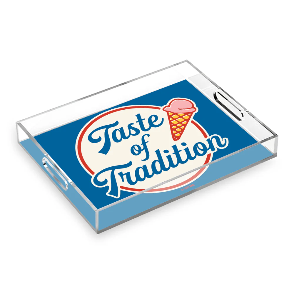 The Walking Dead Taste of Tradition White Acrylic Tray - Image 2