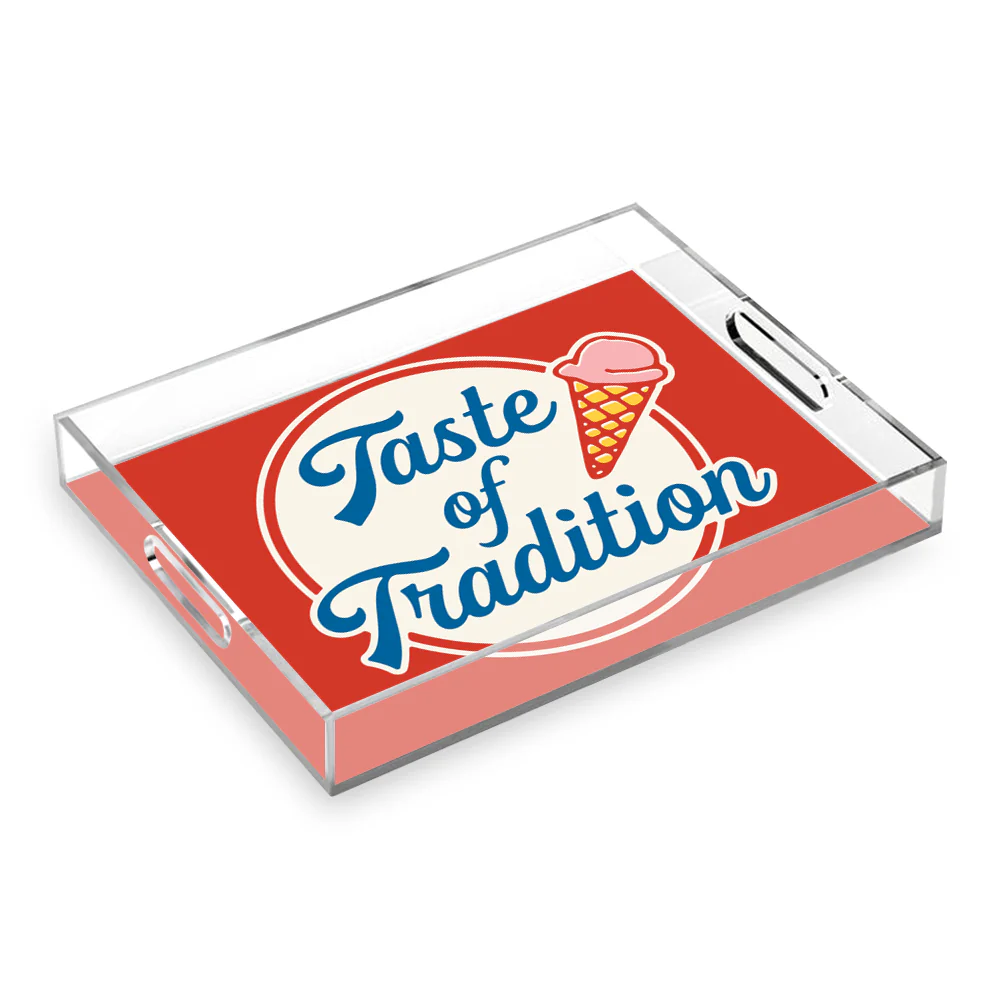 The Walking Dead Taste of Tradition White Acrylic Tray - Image 3