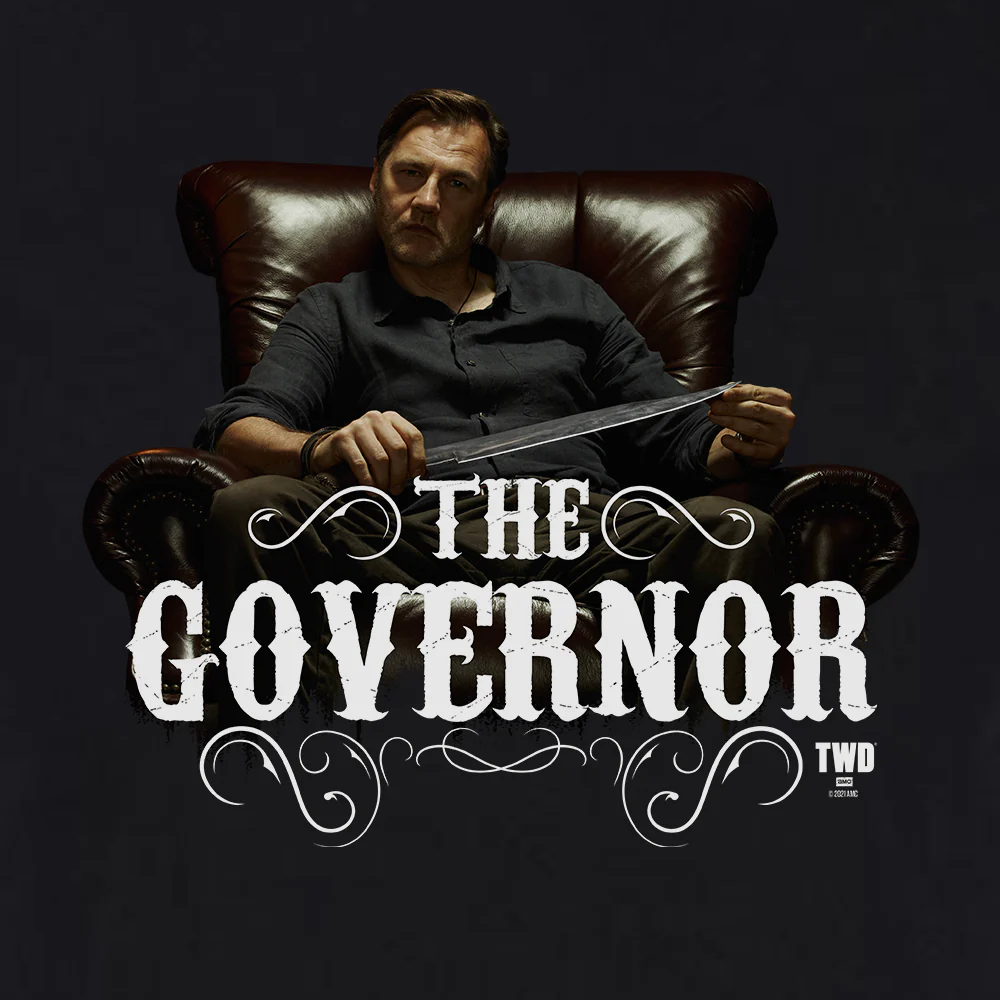 The Walking Dead The Governor Adult Short Sleeve T-Shirt - Image 2
