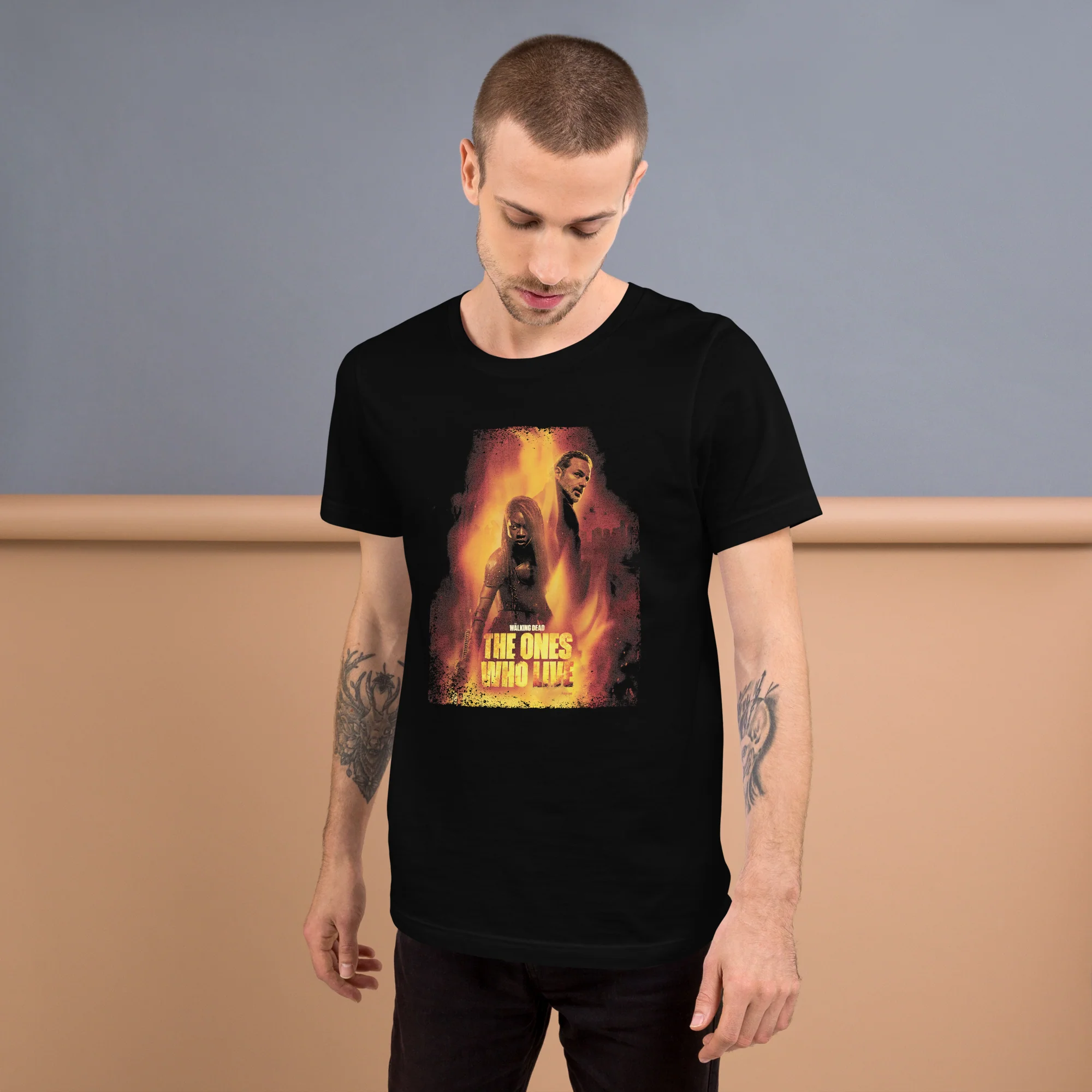 The Walking Dead: The Ones Who Live Adult T-shirt - Image 3