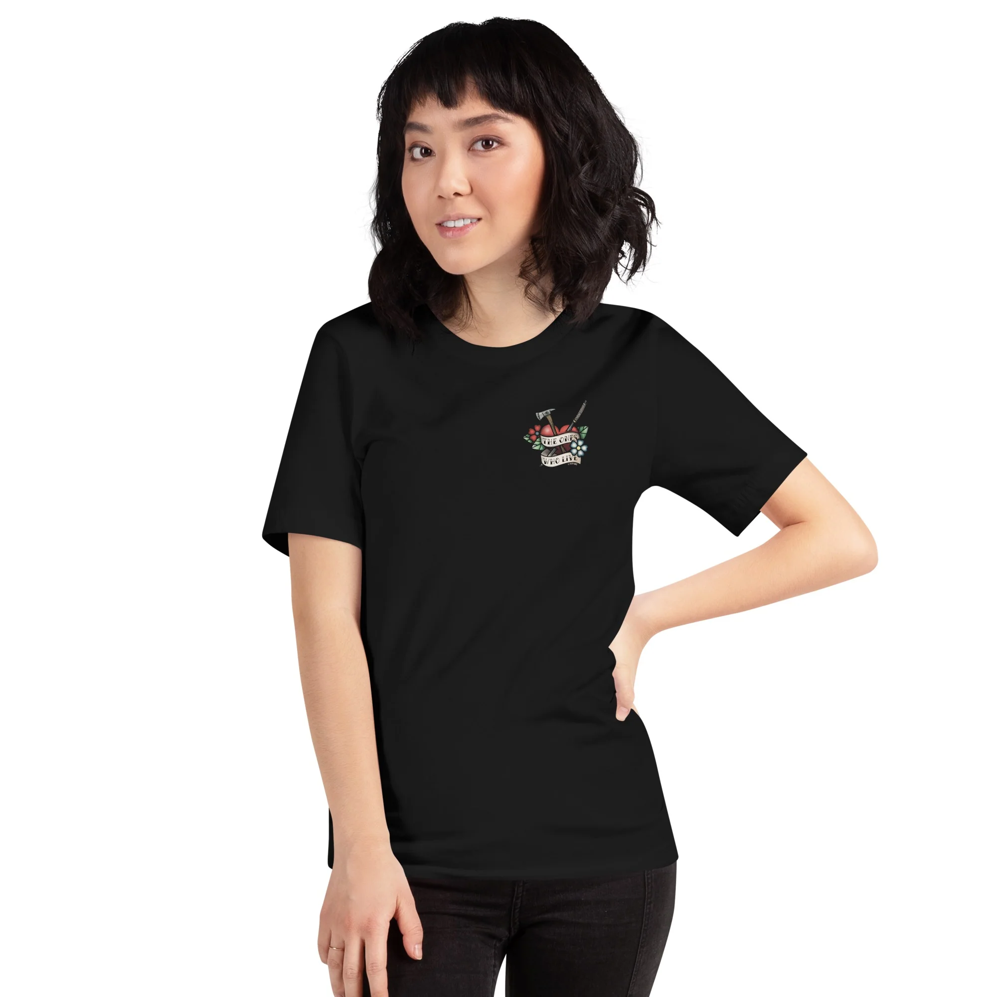 The Walking Dead: The Ones Who Live Heart T-shirt - Image 3