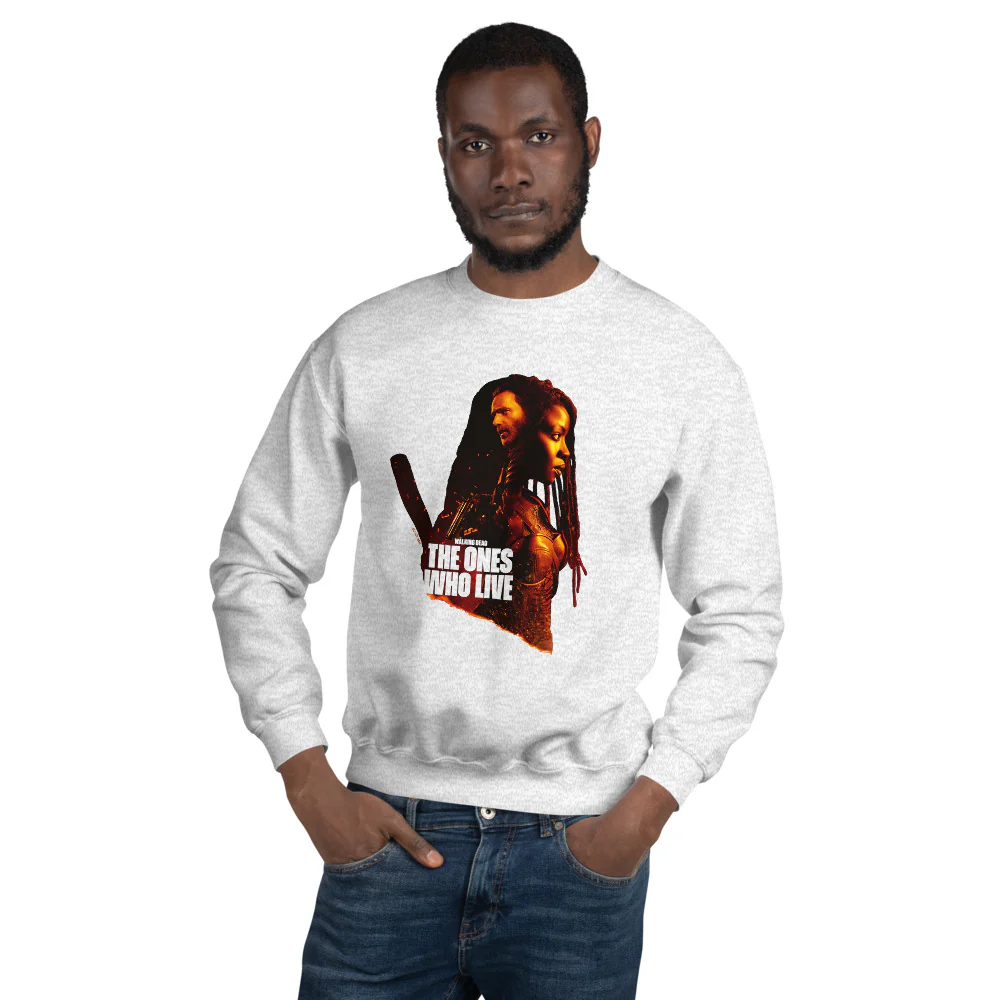 The Walking Dead: The Ones Who Live Michonne Crewneck Sweatshirt - Image 3