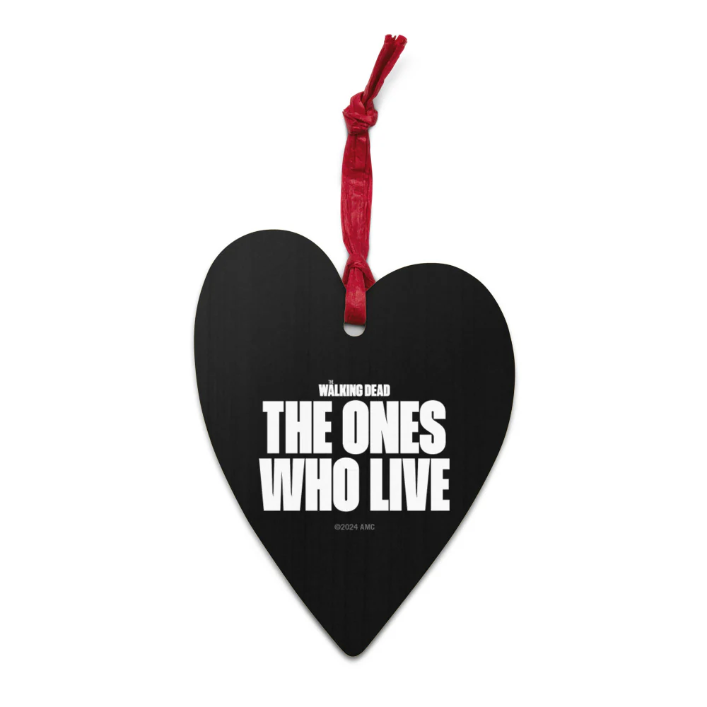The Walking Dead: The Ones Who Live Rick & Michonne Wooden Ornament - Image 2