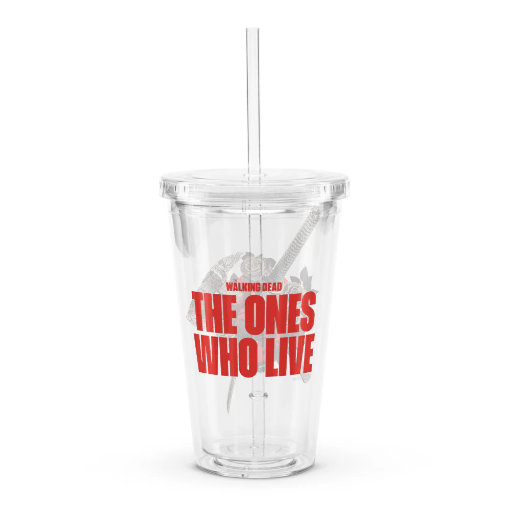 The Walking Dead: The Ones Who Live Skull Clear Tumbler - Image 3