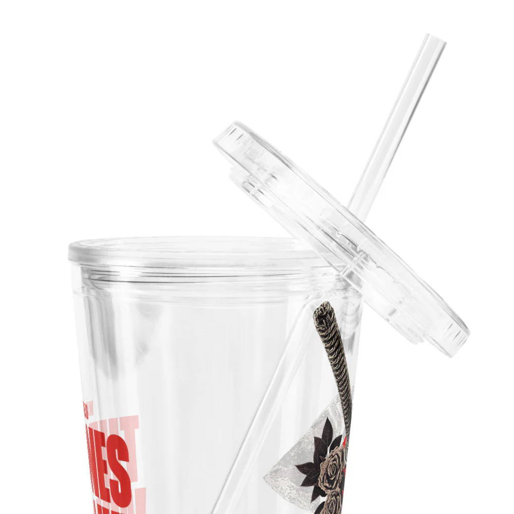 The Walking Dead: The Ones Who Live Skull Clear Tumbler - Image 4