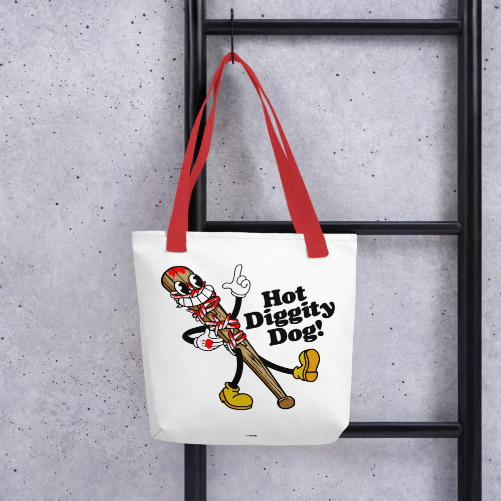 The Walking Dead Tote Bag 15th Anniversary Hot Diggity Dog - Image 2