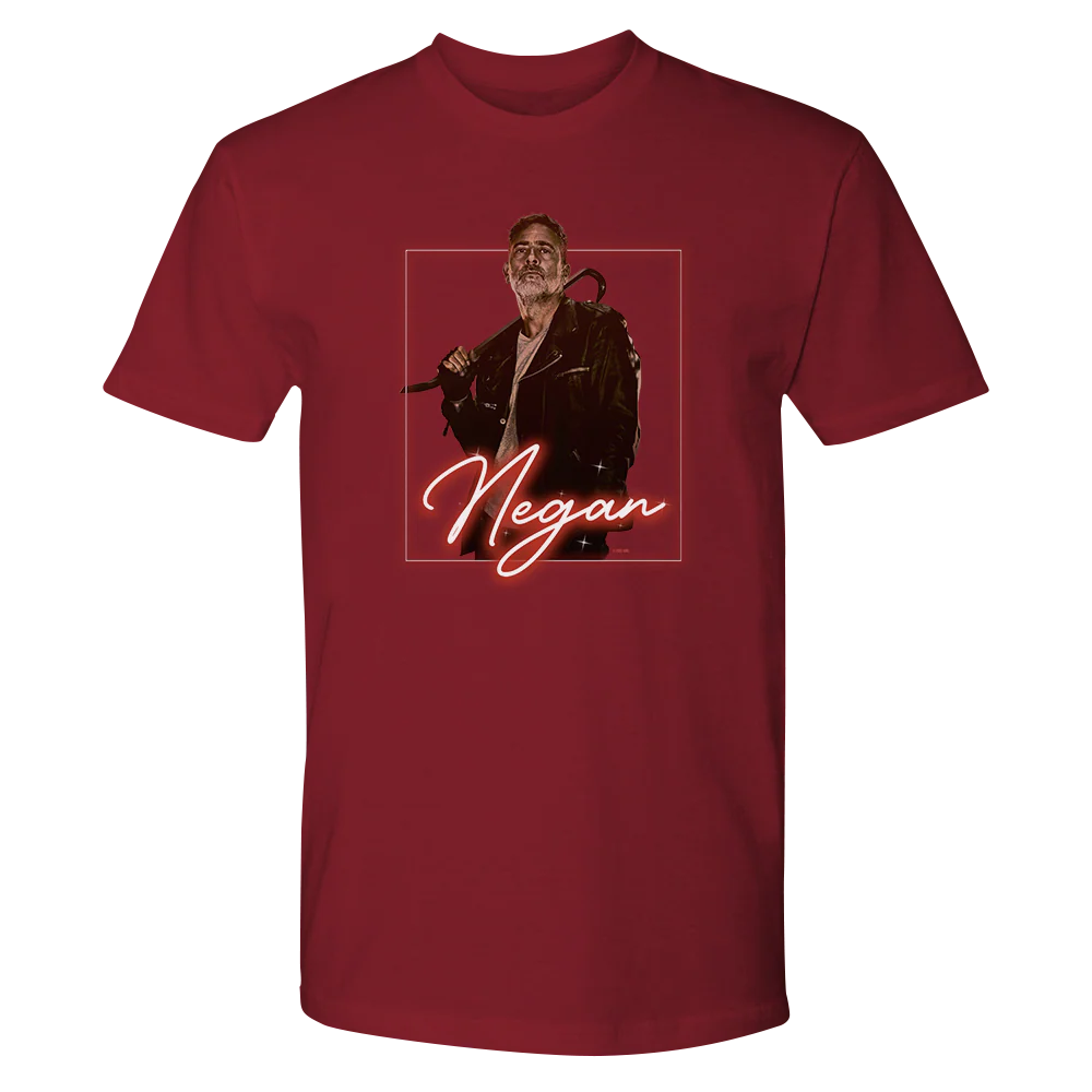 The Walking Dead Vintage Negan Adult Short Sleeve T-Shirt - Image 3