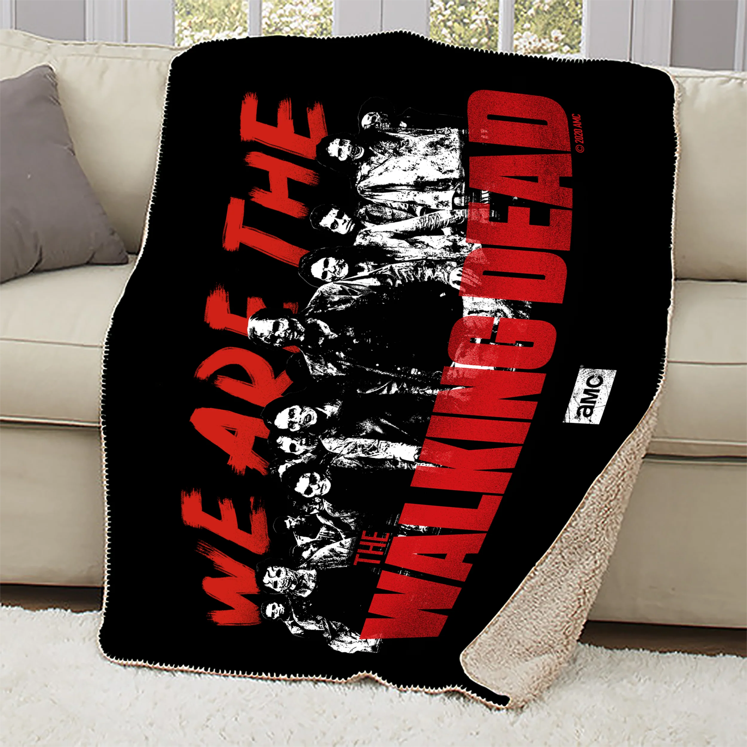 The Walking Dead We Are The Walking Dead Sherpa Blanket - Image 2